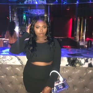 Cutout mini dress